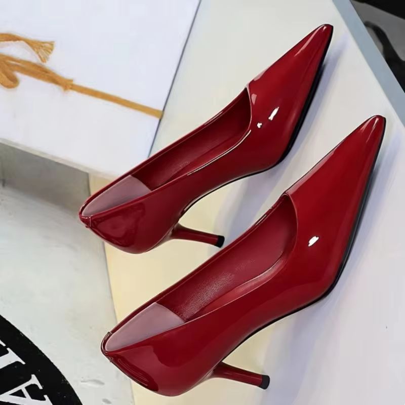 Women'S Shoes Red Bottoms - BIGTREE Elbise Partisi Düğün Yüksek Topuklu