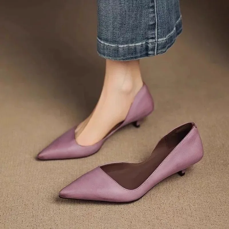 Platform Mule Heel - Kadın Sivri Burun Stiletto Topuklu Ayakkabılar