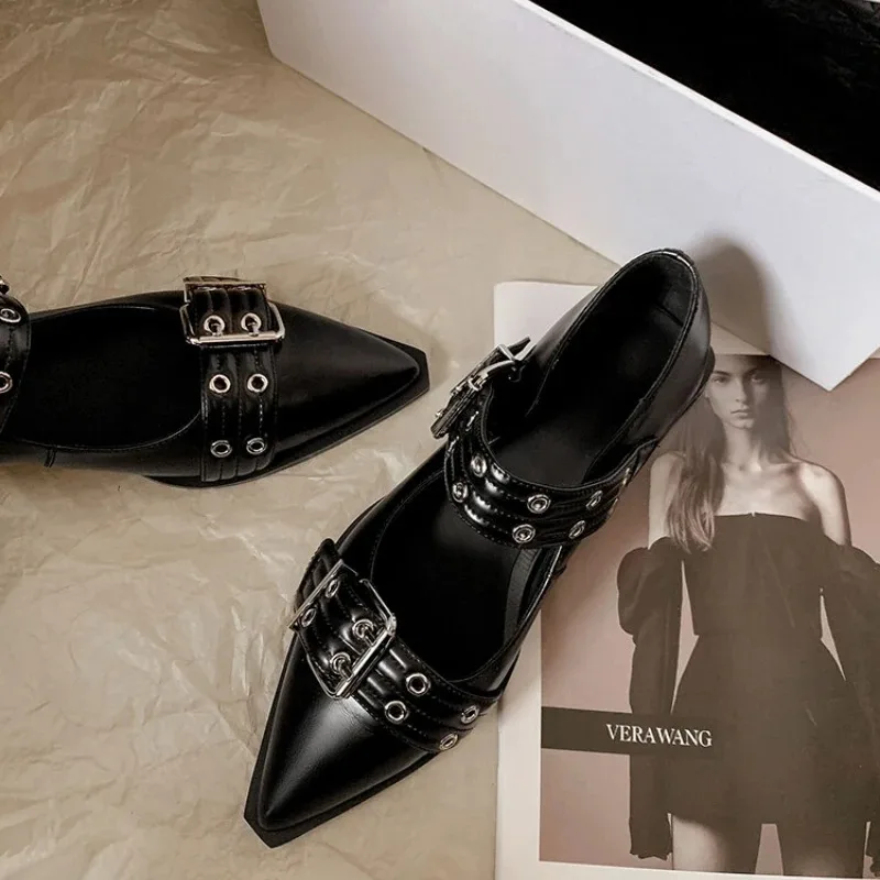 Platform Mule Heel - Kadın Ayakkabı Tasarımcısı Lüks Alçak Topuk