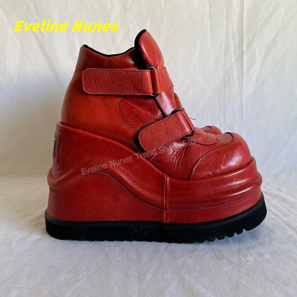 Y2K Gotik Kırmızı Platform Bot - Women'S Shoes Red Bottoms incelemesi ve fiyatı