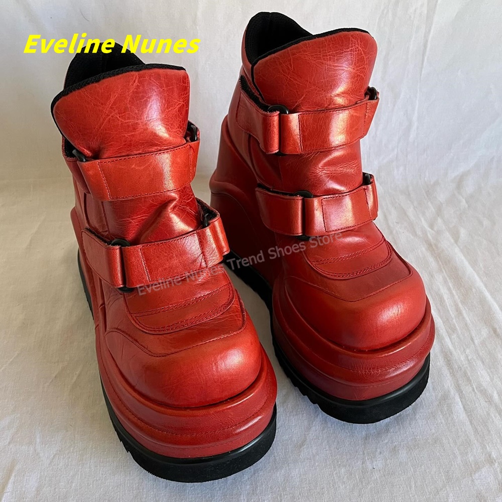 Y2K Gotik Kırmızı Platform Bot - Women'S Shoes Red Bottoms incelemesi ve fiyatı