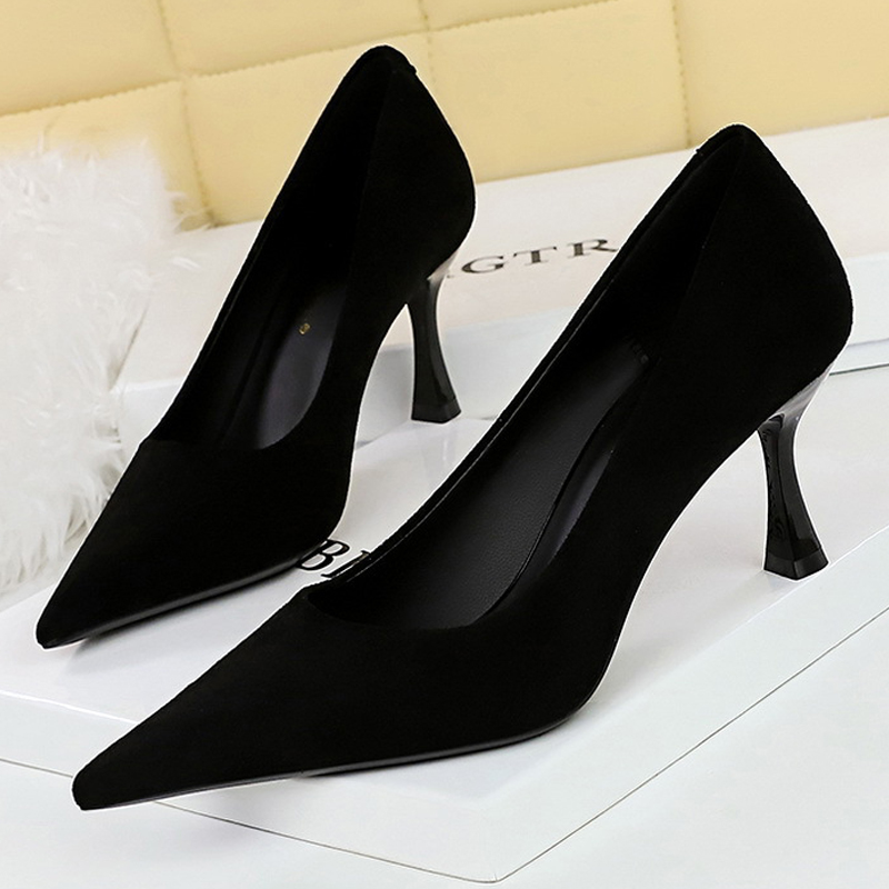 BIGTREE Ayakkabı Süet Siyah Ka - Women Shoes Zara incelemesi ve fiyatı