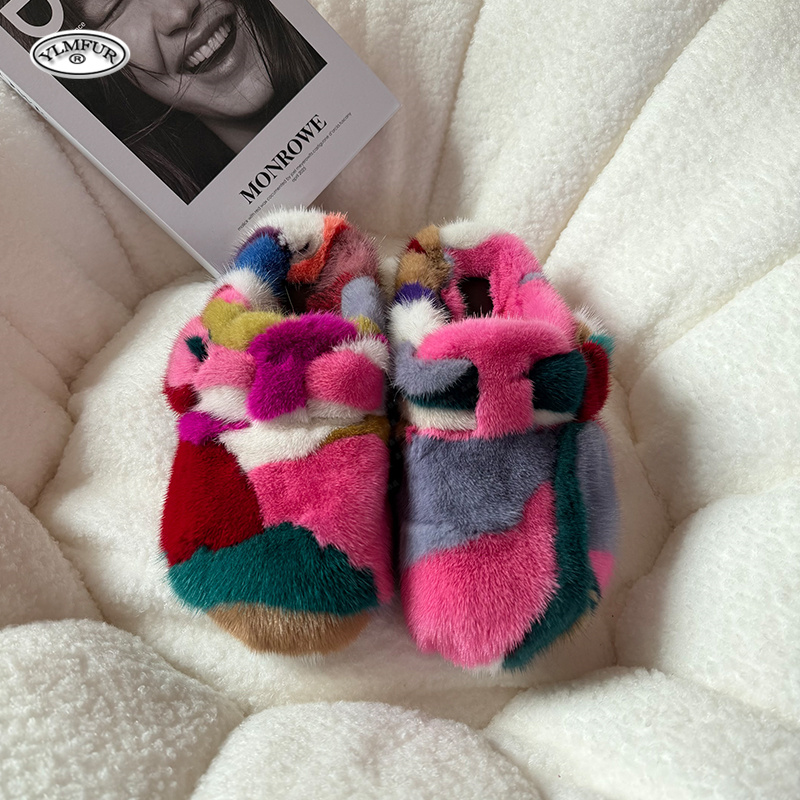 Yeni Kız Lüks Vizon Kürk Terli - Women Shoes Mules incelemesi ve fiyatı