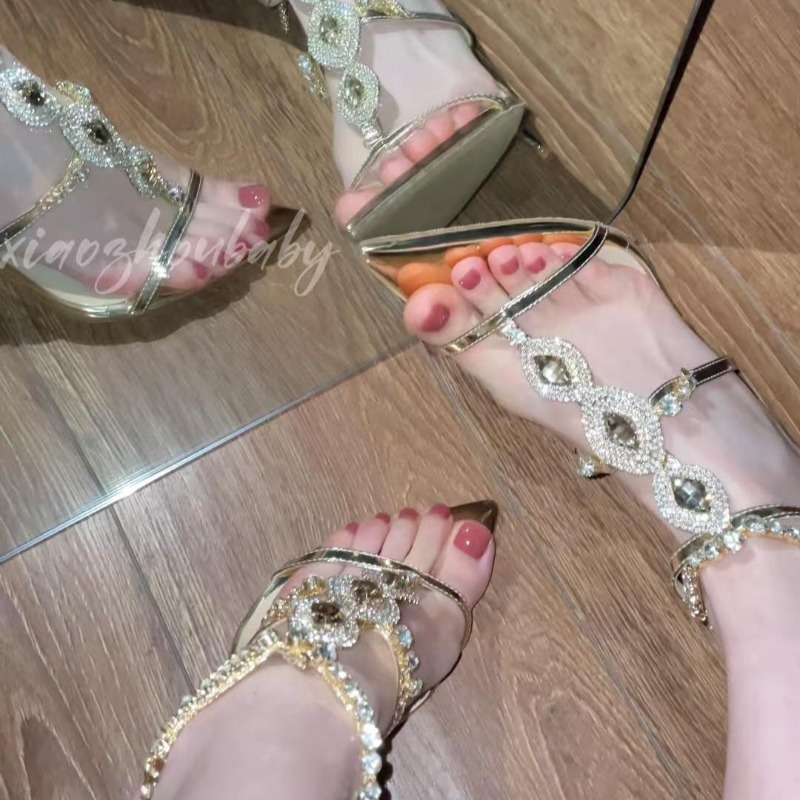 Kadın Sandaletleri Lüks Altın  - Gold Chain Sandal incelemesi ve fiyatı
