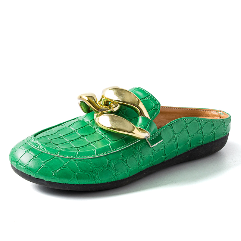 Moda Kadın Terlik Artı Boyutu  - Gold Chain Sandal incelemesi ve fiyatı