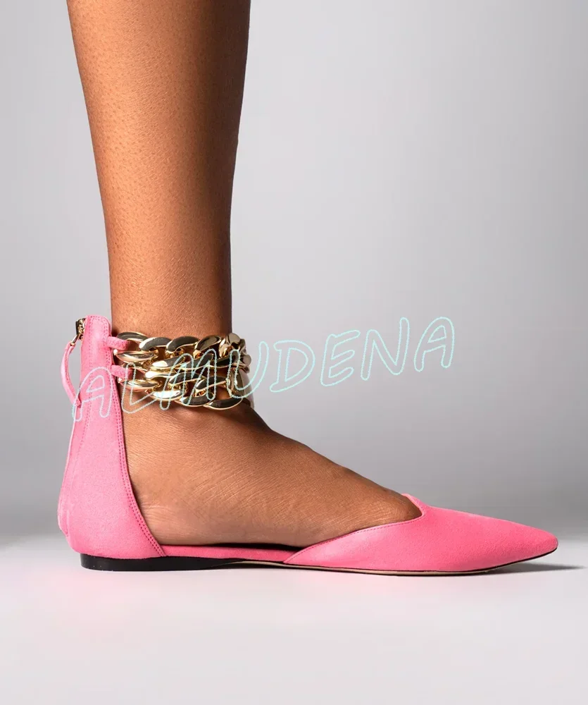 Altın Zincir Detaylı Düz Kadın - Gold Chain Sandal incelemesi ve fiyatı