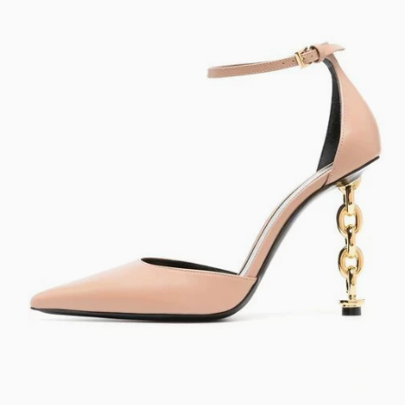 Seksi Altın Zincirli Topuklu S - Gold Chain Sandal incelemesi ve fiyatı