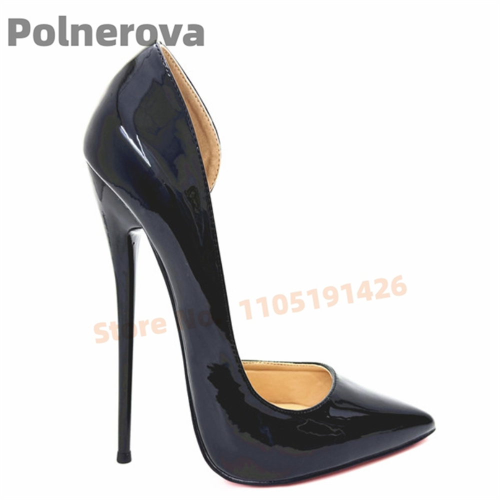 Siyah Yanları Boş İnce Yüksek  - Women'S Shoes In Size 12 incelemesi ve fiyatı