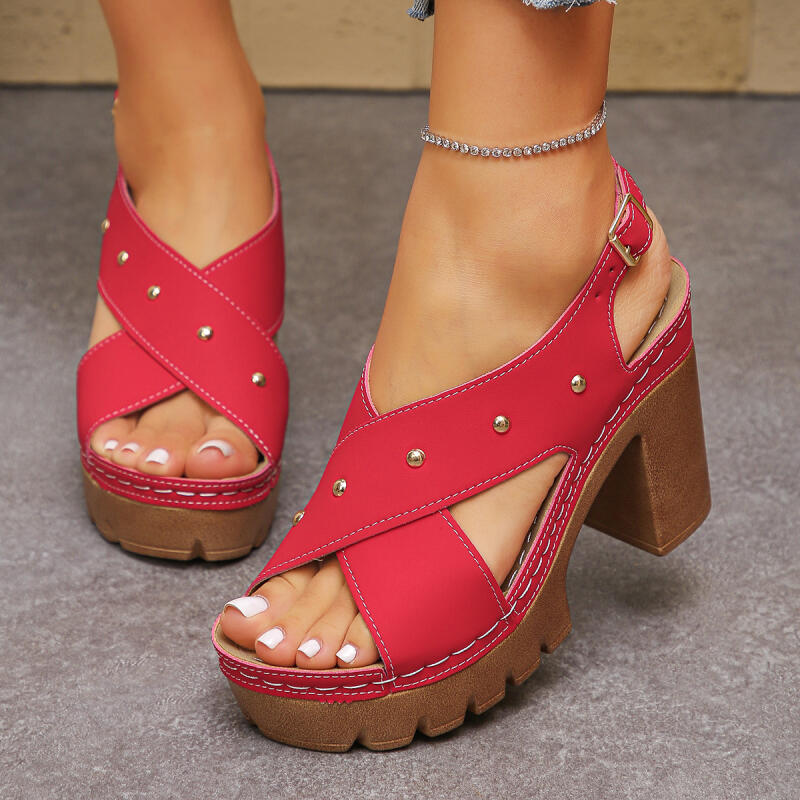 Vintage Süper Yüksek Topuklu Ç - Gladiator Sandal Women incelemesi ve fiyatı