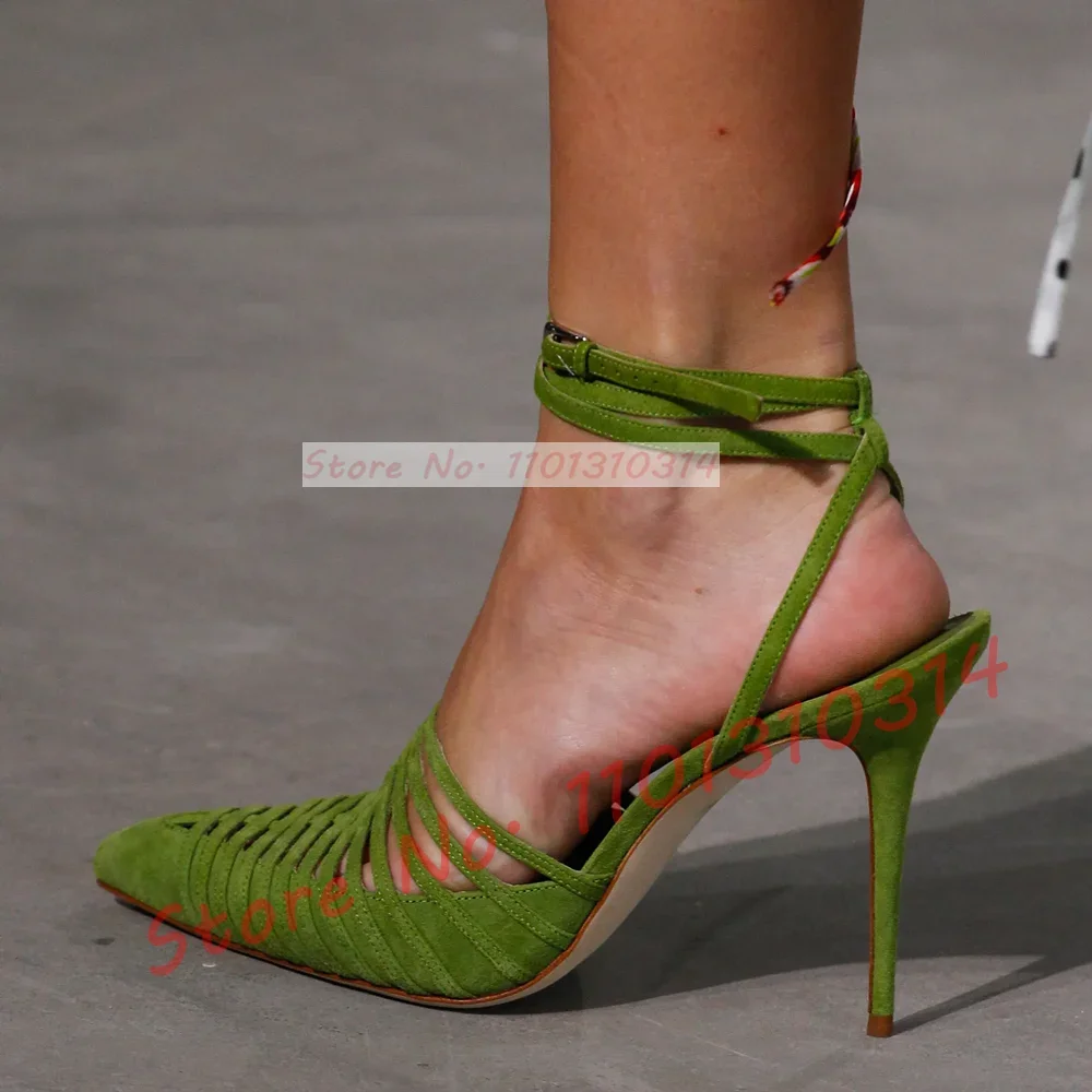 Yeşil Vegan süet Strappy sanda - Women'S Shoes Vegan incelemesi ve fiyatı